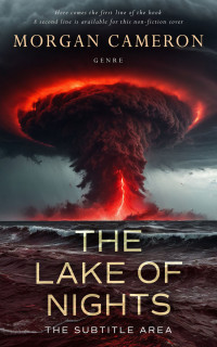 2D view of Premade Apocalyptica Book Cover - Thunder #32979 | BookCoverZone