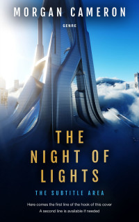 2D view of Pumice #32999 - Premade Science Fiction Book Cover