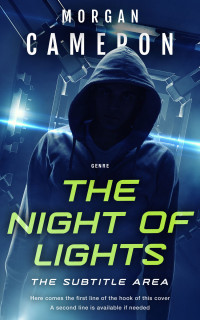 2D view of Black #33010 - Premade Mystery & Thriller & Suspense Book Cover