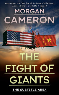 2D view of Premade Business Book Cover - Tan