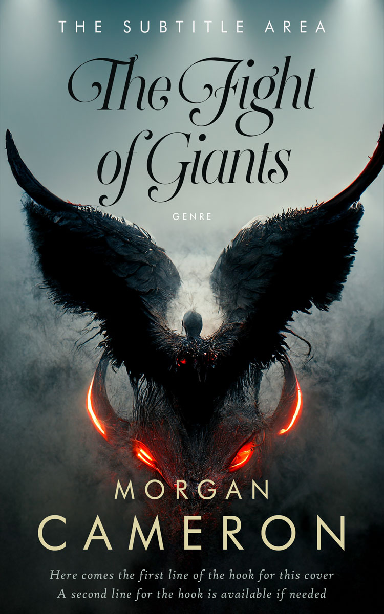 2D view of Outer Space #33086 - Premade Fantasy Book Cover