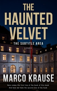 2D view of Vanilla #33259 - Premade Mystery & Thriller & Suspense Book Cover