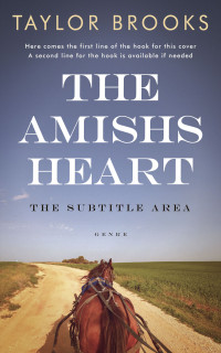 2D view of Premade Western Book Cover - Storm Gray