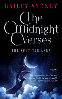 2D view of Ebony #33340 - Premade Fantasy Book Cover