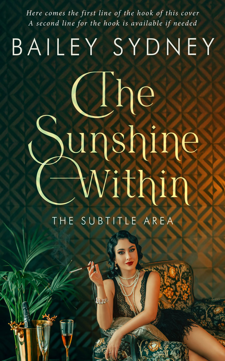 2D view of Green Kelp #33358 - Premade Historical Book Cover