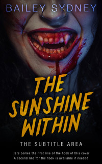 2D view of Premade Horror Book Cover - Woodsmoke