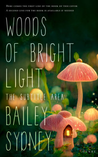 2D view of Premade Children's Book Cover - Antique Brass