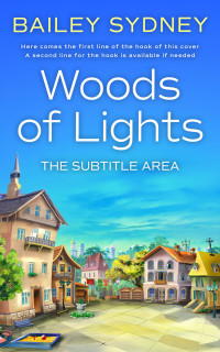 2D view of Premade Children's Book Cover - Picton Blue