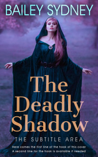 2D view of Premade Fantasy Book Cover - Cloud Burst