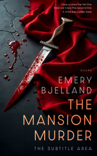 2D view of Cocoa Brown #335704 - Premade Mystery & Thriller & Suspense Book Cover