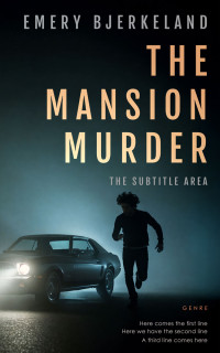 2D view of Bunker #335712 - Premade Mystery & Thriller & Suspense Book Cover
