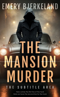 2D view of Premade Mystery & Thriller & Suspense Book Cover - Tan