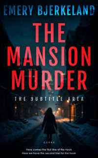 2D view of Cinnabar #335724 - Premade Mystery & Thriller & Suspense Book Cover