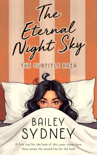 2D view of Premade Chick Lit Book Cover - Almond