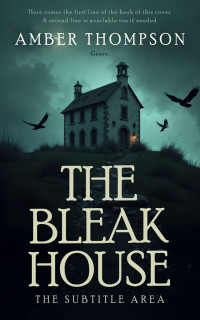 2D view of Premade Mystery & Thriller & Suspense Book Cover - Timber Green