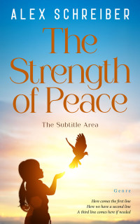 2D view of Premade Religion & Spirituality Book Cover - Eastern Blue