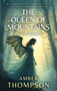 2D view of Mineral Green #33645 - Premade Fantasy Book Cover