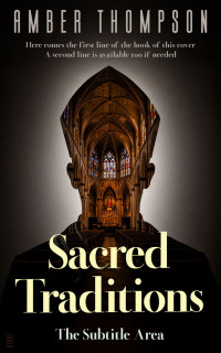 2D view of Premade Religion & Spirituality Book Cover - Oil