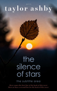 2D view of Premade Nature Book Cover - Whiskey