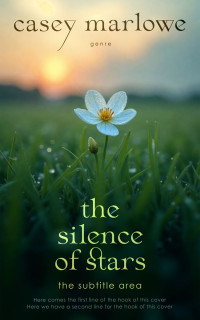 2D view of Sapling #33723 - Premade Poetry Book Cover