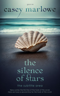 2D view of Outer Space #33726 - Premade Poetry Book Cover