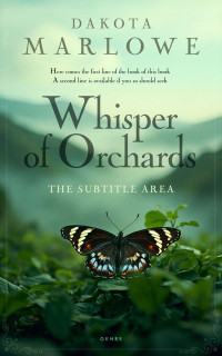 2D view of Peppermint #33730 - Premade Literary Fiction Book Cover