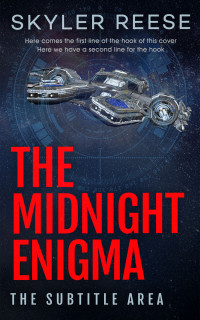 2D view of Mirage #33840 - Premade Science Fiction Book Cover