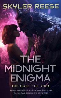 2D view of Premade Science Fiction Book Cover - Viola