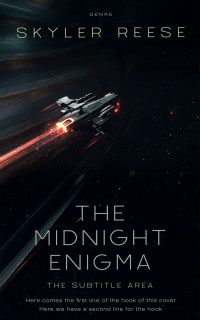 2D view of Premade Science Fiction Book Cover - Bunker