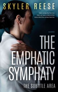 2D view of Premade Literary Fiction Book Cover - Gray Nickel