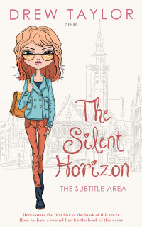 2D view of Premade Teen & Young Adult Book Cover - Ecru White