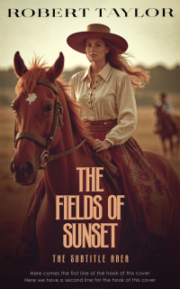 2D view of Premade Romance Book Cover - Crater Brown