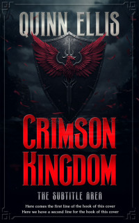 2D view of Flush Mahogany #34133 - Premade Fantasy Book Cover