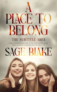 2D view of Premade Teen & Young Adult Book Cover - Sisal