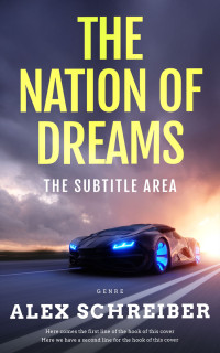 2D view of Premade Science Fiction Book Cover - Mulled Wine