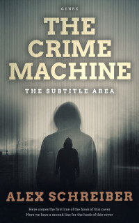 2D view of Cape Cod #34294 - Premade Mystery & Thriller & Suspense Book Cover