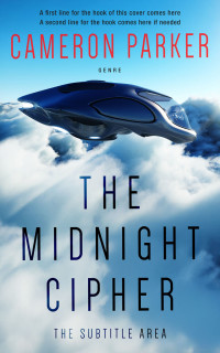 2D view of Premade Science Fiction Book Cover - Glacier