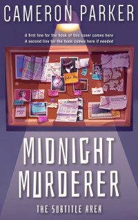 2D view of Salt Box #34359 - Premade Mystery & Thriller & Suspense Book Cover