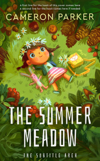 2D view of Clover #34372 - Premade Nature Book Cover