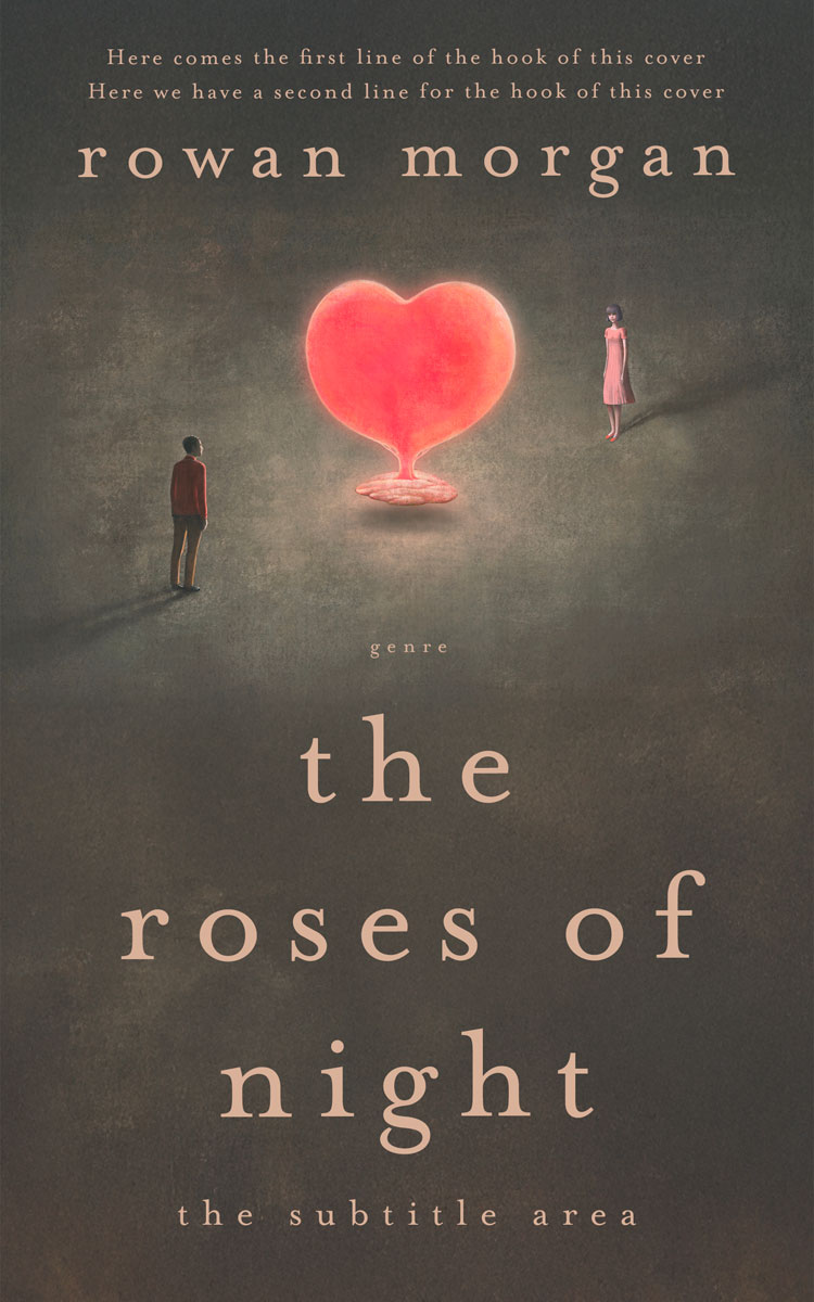 2D view of Premade Romance Book Cover - Armadillo