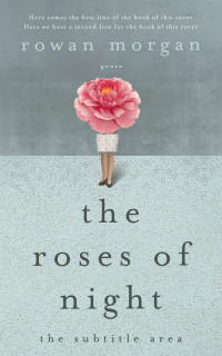 2D view of Tower Gray #34388 - Premade Literary Fiction Book Cover