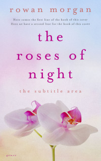 2D view of Mischka #34389 - Premade Poetry Book Cover | BookCoverZone