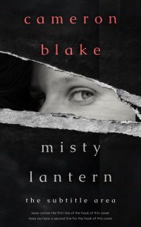 2D view of Cloudy #34413 - Premade Mystery & Thriller & Suspense Book Cover