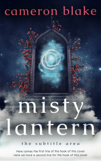 2D view of Premade Fantasy Book Cover - Ebony Clay