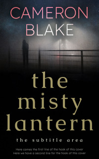 2D view of Premade Mystery & Thriller & Suspense Book Cover - Woodsmoke