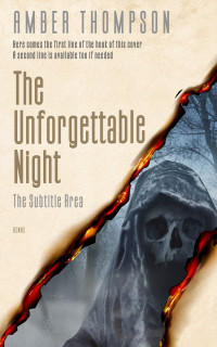 2D view of Premade Horror Book Cover - Tuna