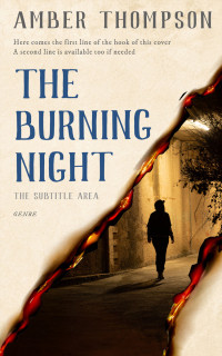 2D view of Premade Mystery & Thriller & Suspense Book Cover - Janna