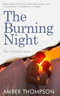 2D view of Premade Romance Book Cover - Gallery