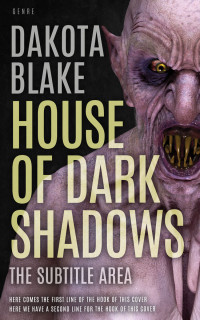 2D view of Thunder #34477 - Premade Horror Book Cover