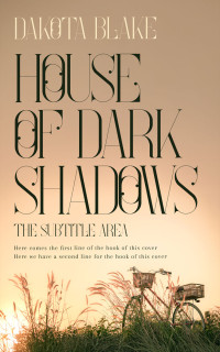 2D view of Cameo #34485 - Premade Literary Fiction Book Cover